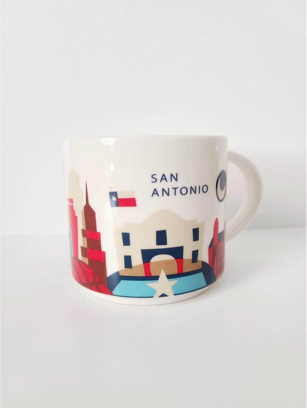 Starbucks You Are Here Collection San Antonio Coffee Mug 14oz